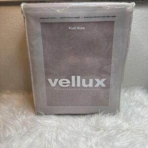 $60 🌙 Vellux Original Blanket Full/Queen Plum Rose Lightweight 90" X 90" NWT